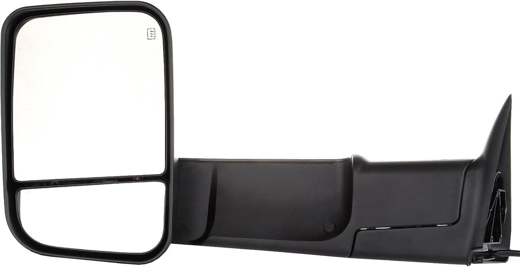 A Pair Heated Towing Mirrors Fits 1998-2001 for Dodge for Ram 1500 for Ram 2500 for Ram 3500 Truck, Power Adjusted View Mirror