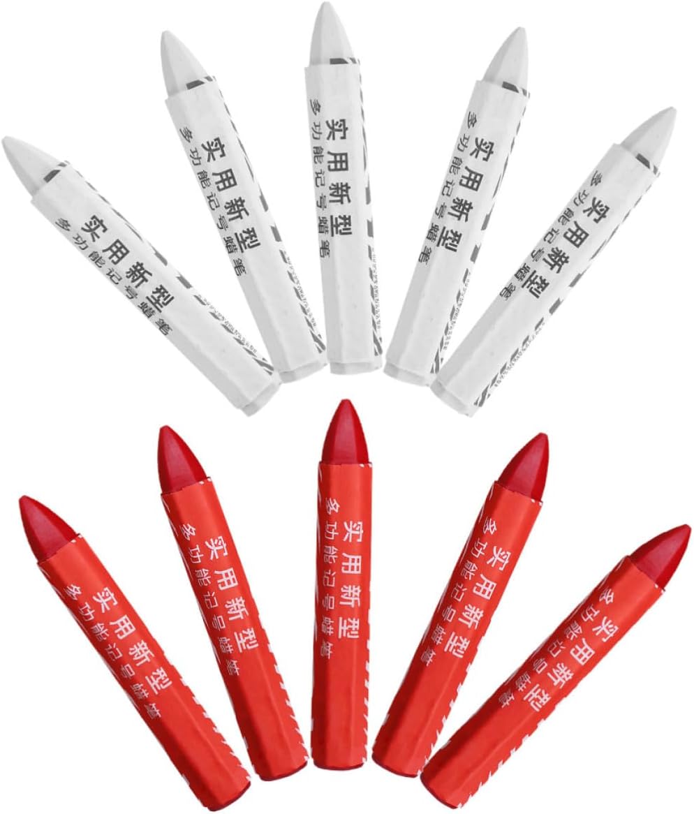 20pcs Tire Marker Pens Wax Marking Crayons for Car and Motorcycle Tires, Waterproof Wax Material Convenient Marking Feature, for Automotive Repair and Versatile Use