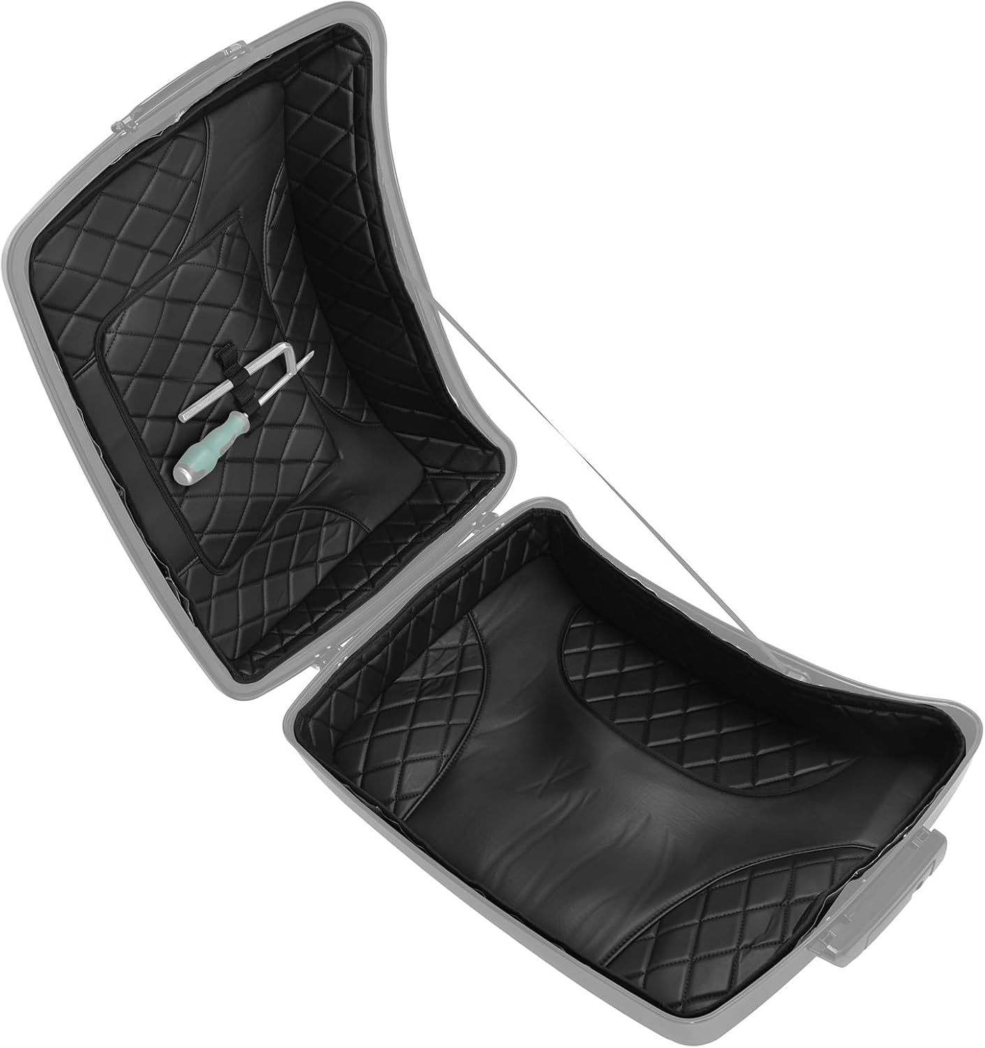 TCMT King Chopped Trunk Carpet Liner Fit For Harley Road Glide 2014-2024 Pack