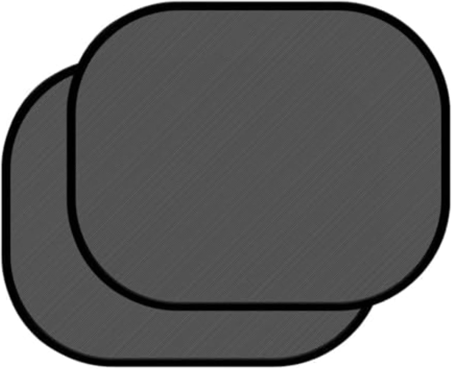 2 Pack Car Window Sun Shades, Foldable Mesh Side Window Shades, UV & Heat Blocking Car Curtains for Privacy Protection, Fits Most Cars, SUVs & Sedans
