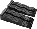 Ramps 11000LBS Load Capacity RV Leveler Wheel Chock for Travel Trailer Campers Truck RV Leveler RV Leveling Blocks