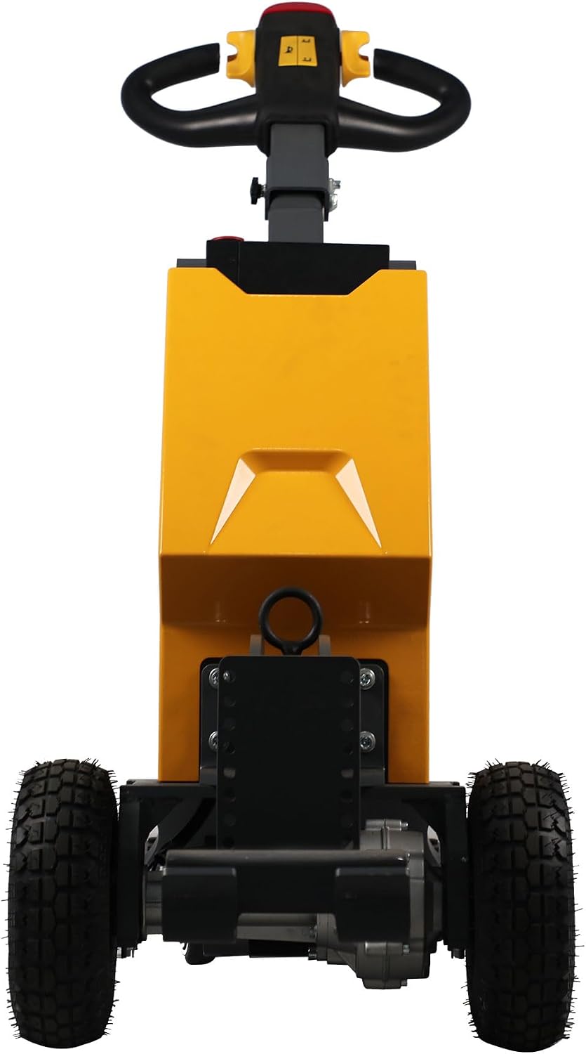APOLLOLIFT Electric Tow Tractor, Electric Trailer Dolly Walkie Type Tractor 2200lbs Load Capacity, Lithium Powered Electric Tugger with Emergency Stop Switch