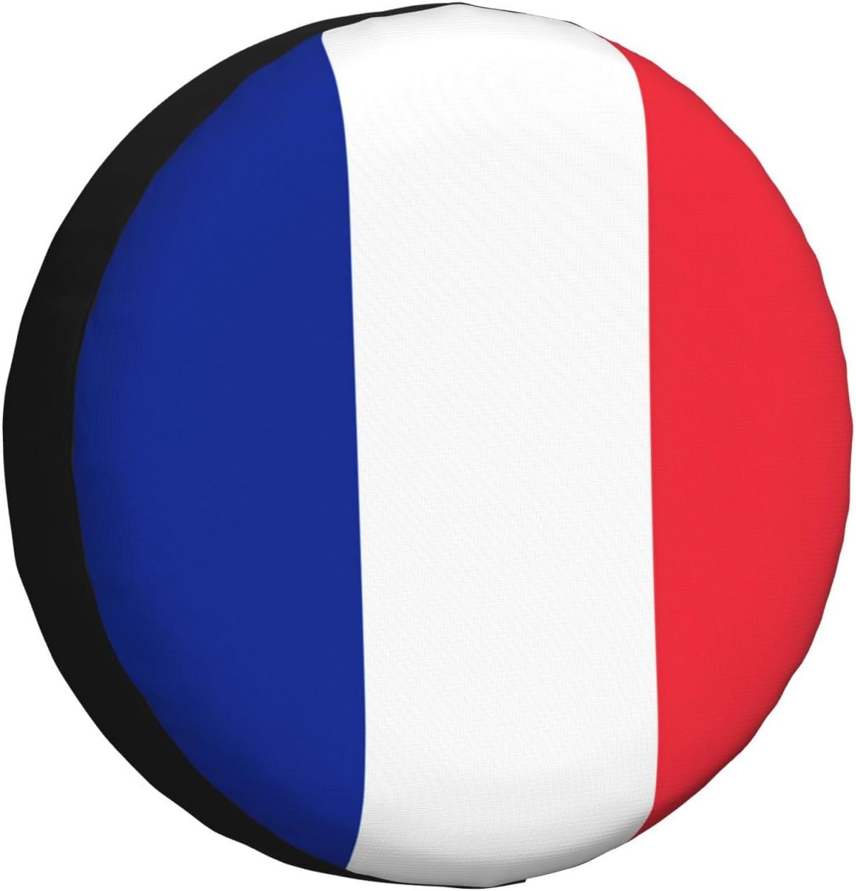 French Flag Print Universal Spare Tire Cover for RV, Jeep | Wheel Protector Fits Rv, Trailer, Jeep, Shield Tires From Sun, Dirt And Rain For Outdoor Storage