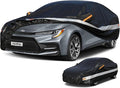 10 Layers Car Cover Custom Fit for Toyota Corolla Sedan Waterproof All Weather by Holthly