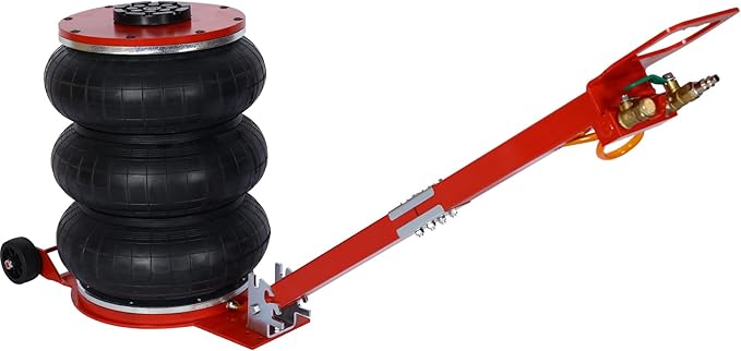 5T Triple Bag Air Jack 11000lbs Pneumatic Jack 3s Fast Lift Up 16in Airbag Jack by Tandagy
