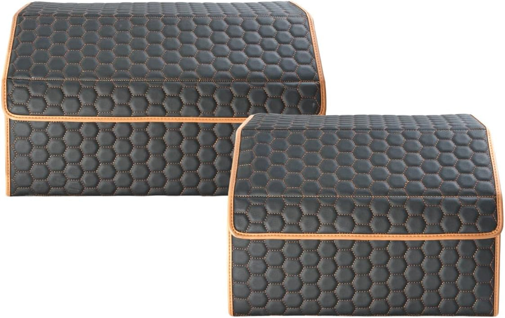 Car Organizers Set SUV Sedan Truck – Foldable Storage Boxes