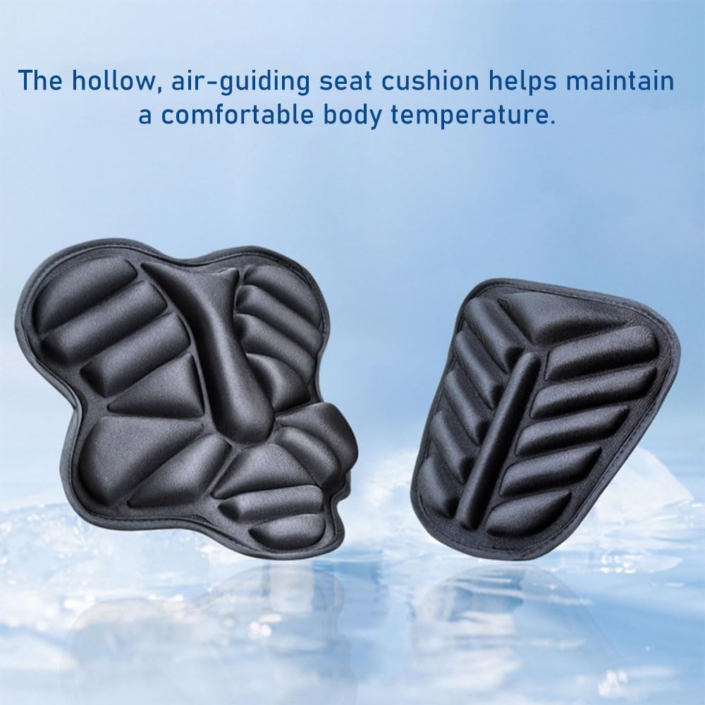 Motorcycle Seat Cushion for Aprilia Tuono 1000 2002 2003 2004 2005 2006 2007 2008 2009 2010 Breathable Motorbike Seat Pad Non-Slip Seats Cover for Long Rides Accessories