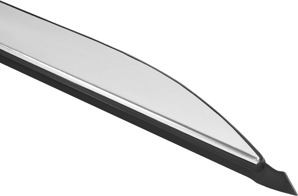 Rear Right Pillar Molding Compatible with 2011-2016 Kia Optima Replace for 878602T000 Driver Body Pillar Posts Trim Cover Plastic+Stainless Steel