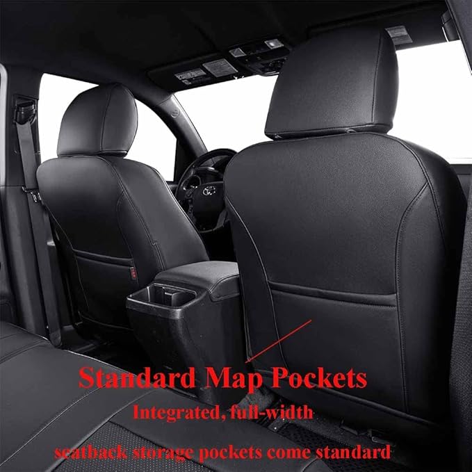 EKR Custom Fit Tacoma Front Car Seat Covers - Image 4