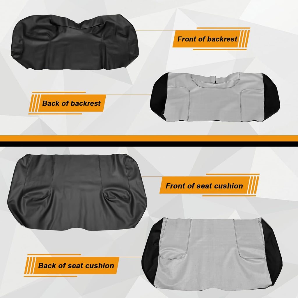 Seat Cover for 2009-2014 Polaris Ranger 800XP XP800 XP700 700 | 800 XP, Thickness Waterproof Lower Bottom UTV Seat Cover