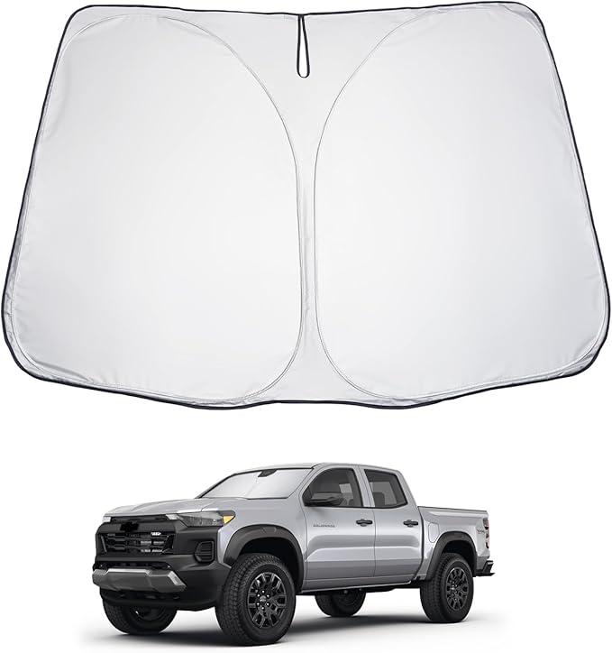 LUWU for 2024 2025 Chevy Colorado Windshield Sun Shade 2024 2025 Colorado by LUWU