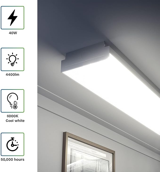 ANTLUX 4FT LED Wraparound 40W Shop Lights - Image 3
