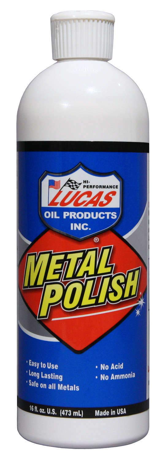 Lucas Oil 10155 Metal Polish - 16 Ounce (Pack of 12)