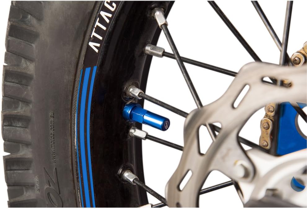 Tusk Rim Lock Nut/Spacer Kit Blue