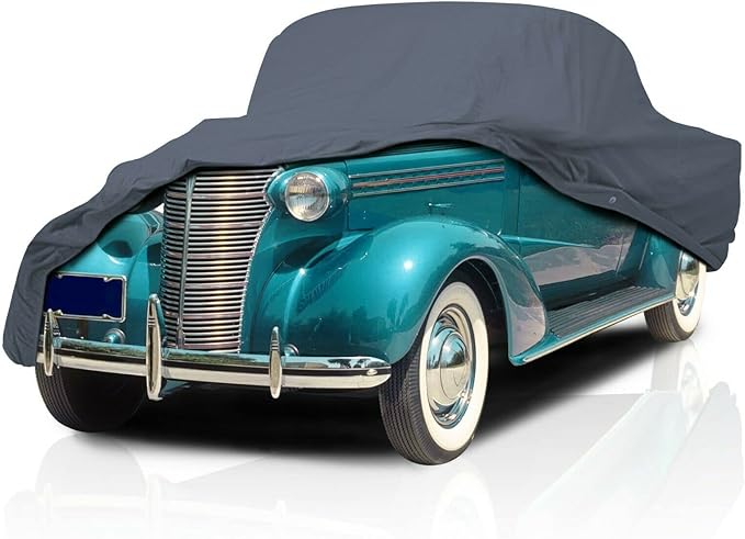 5 Layer Car Cover for Cadillac Series 75 1939, Semi Custom Fit Full Coverage by DASHIELD