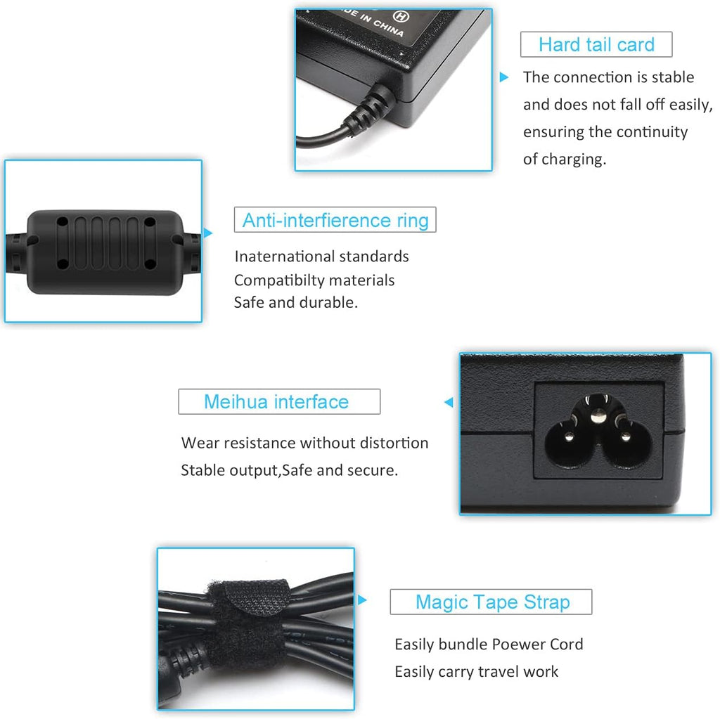 24V Scooter Charger Only Compatible for Razor SX500 MX500 MX650 Mcgrath RSF650 Dirt Bike, Crazy-Carts XL, Dirt Quad 500 ATV DXT Battery Charger with 24V 3-Pin Male XLR Power Supply