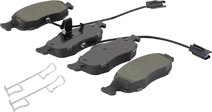 Premium Semi-Metallic Front Brake Pads Compatible