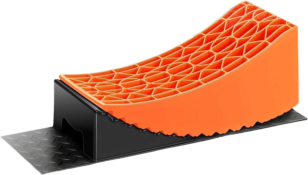 Vehicle Leveling Blocks ABS Wheel Chocks for Stabilization and Anti Slip on Uneven Grounds ABS Leveling Blocks