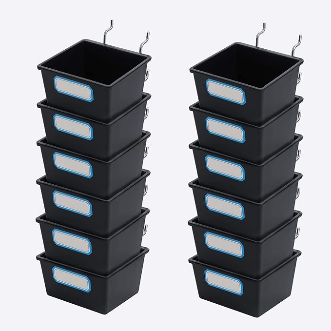 FRIMOONY 16 Pack Pegboard Bins - Image 7