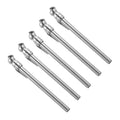 5Pcs Portable Tire Pressure Gauge Pen Set for Cars Heavy Duty Mechanical Tire Pressure Tools Suitable for Automotive Maintenance and Safety Inspections