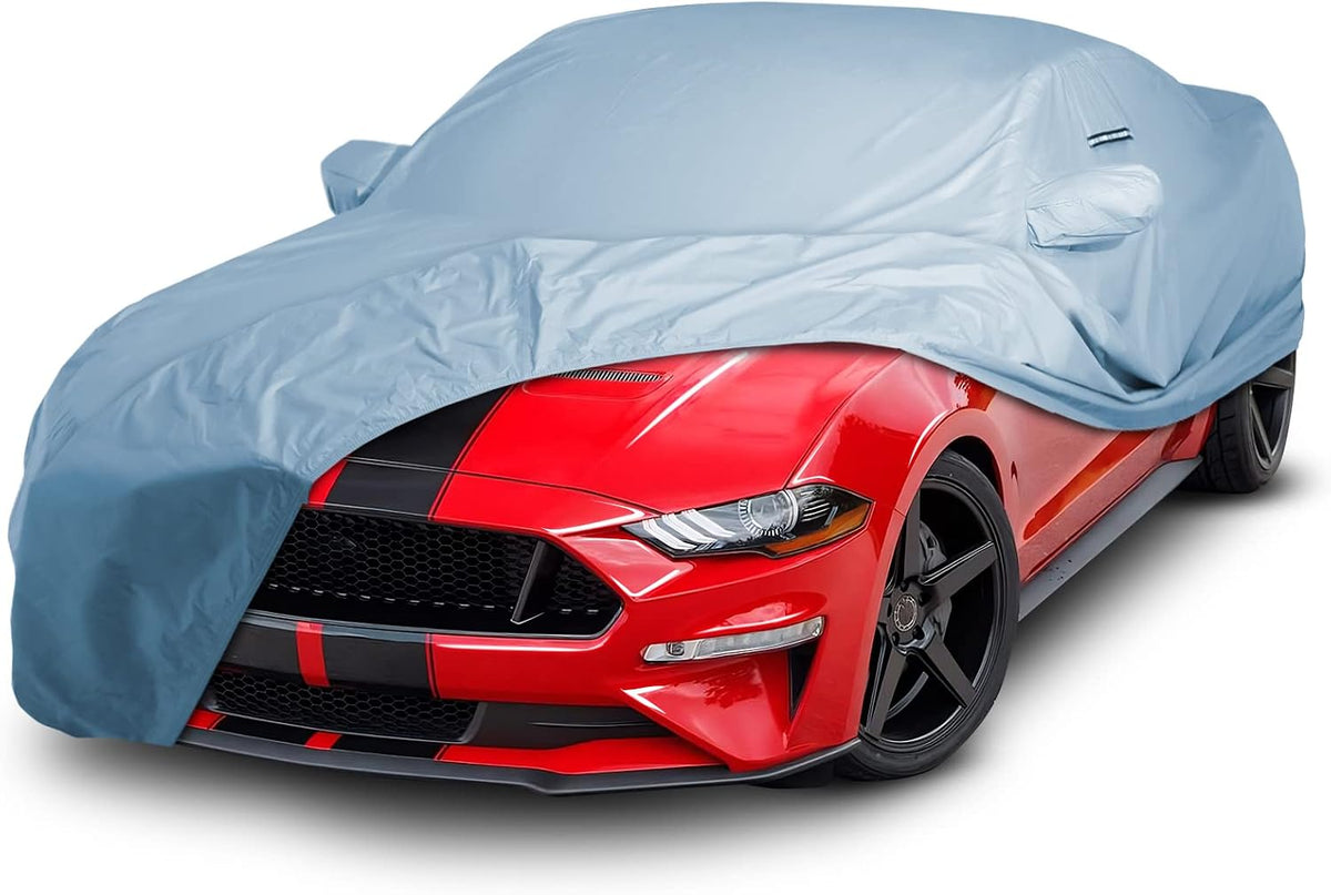 iCarCover Custom Car Cover for 2005-2025 Ford Mustang Coupe, Convertible