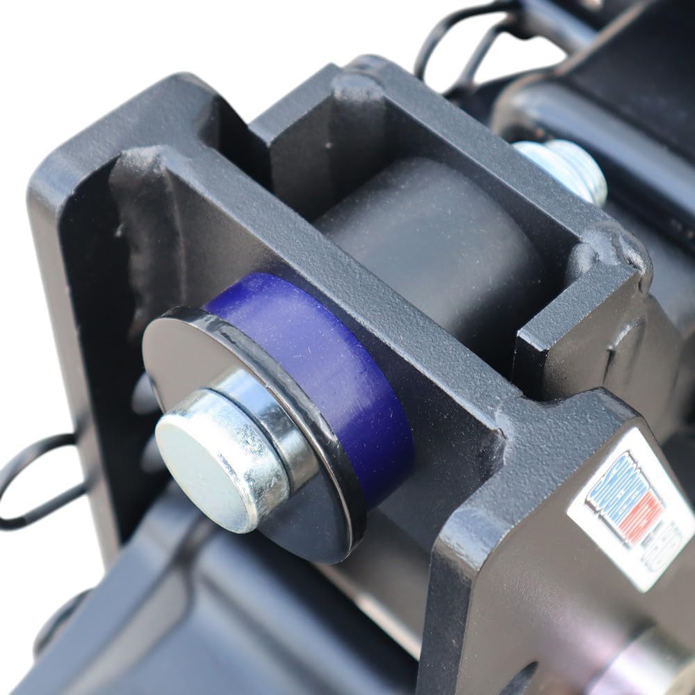 Shocker HD Max Air Hitch & Combo Ball, Fits 2-1/2" Hitch Black Combo 2" & 2-5/16" Balls