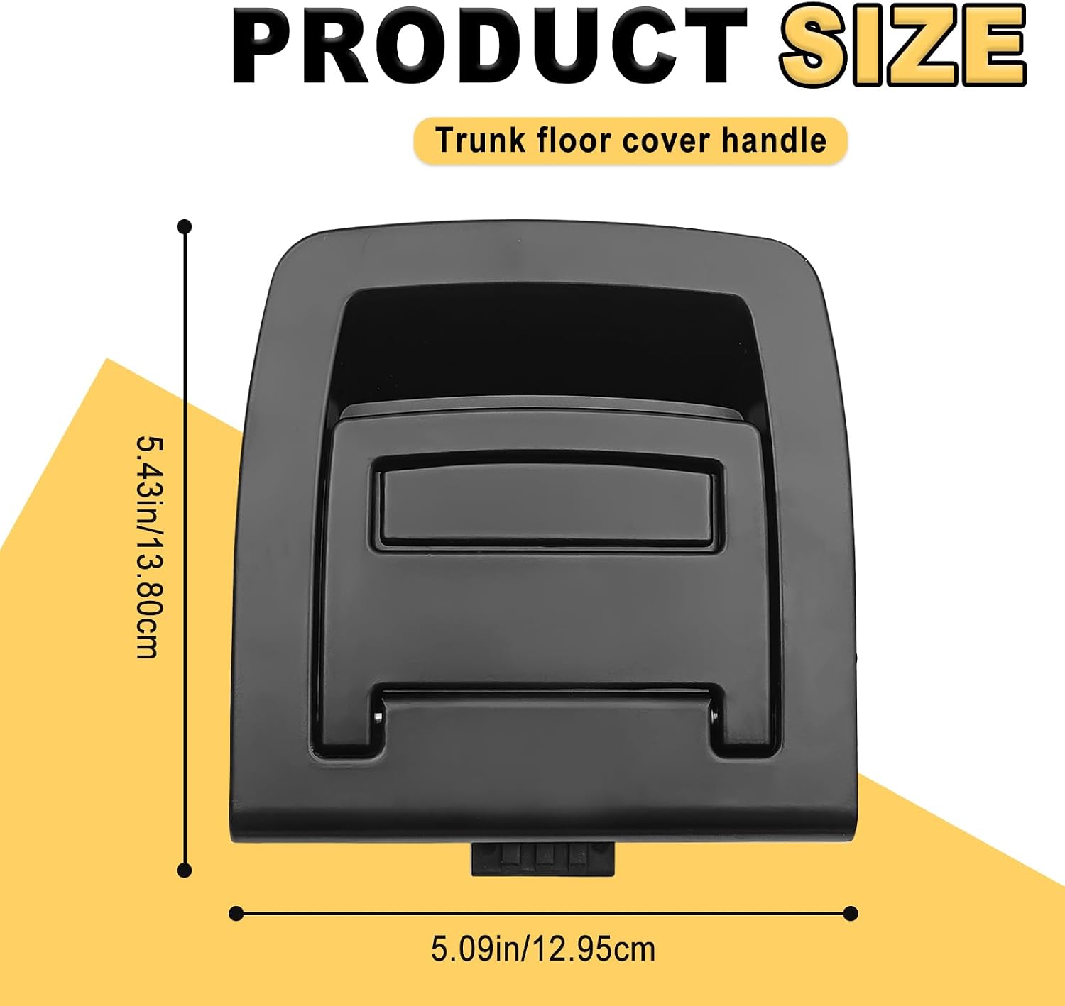Rear Trunk Mat Carpet Handle Repalcement (Without Locking Function) Compatible with BMW X6 M F86 2013-2019, X5 M F85 2013-2018, X5 E70 2006-2013 3.0d, 4.8i etc, Replace # 51479120283
