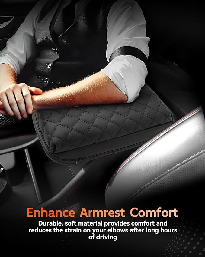 CDEFG for 2024-2025 Hyundai Kona Center Console Cover Armrest Cover for Kona - Image 5