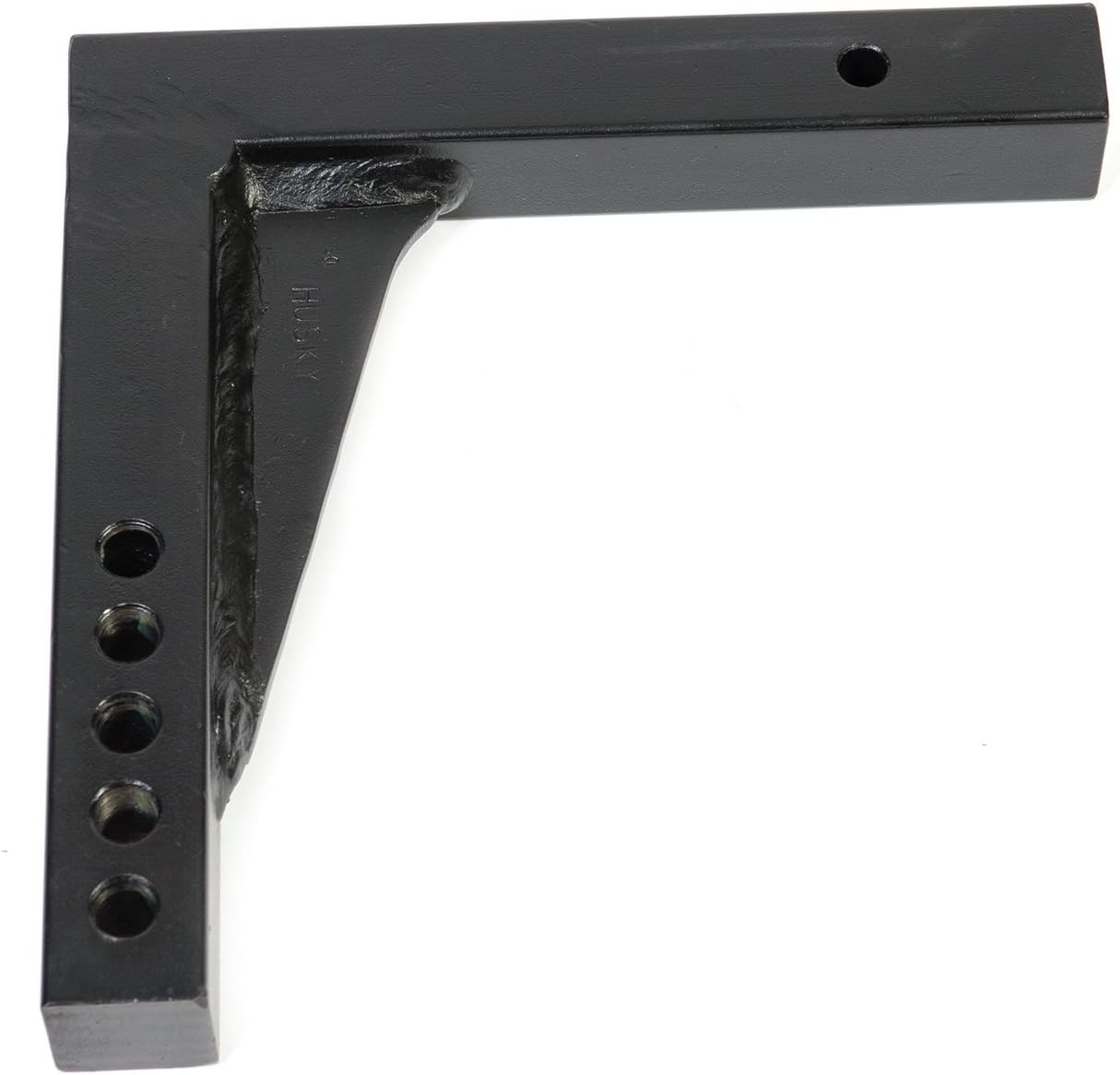 Husky Towing 30859 Weight Distribution Hitch Shank 2 Inch Square 12 Inch Length 11-3/4 Inch Rise 13-1/4 Inch Drop - 6000 lb Shank Carry 14000 lb Weight Distribution - Black Powder Coat