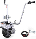 5000lb Electric Trailer Mover, Motorized Jockey Wheel 12V/350W Trailer Jack, 8'' Rubber Tire, for Moving Trailer Caravan Boat