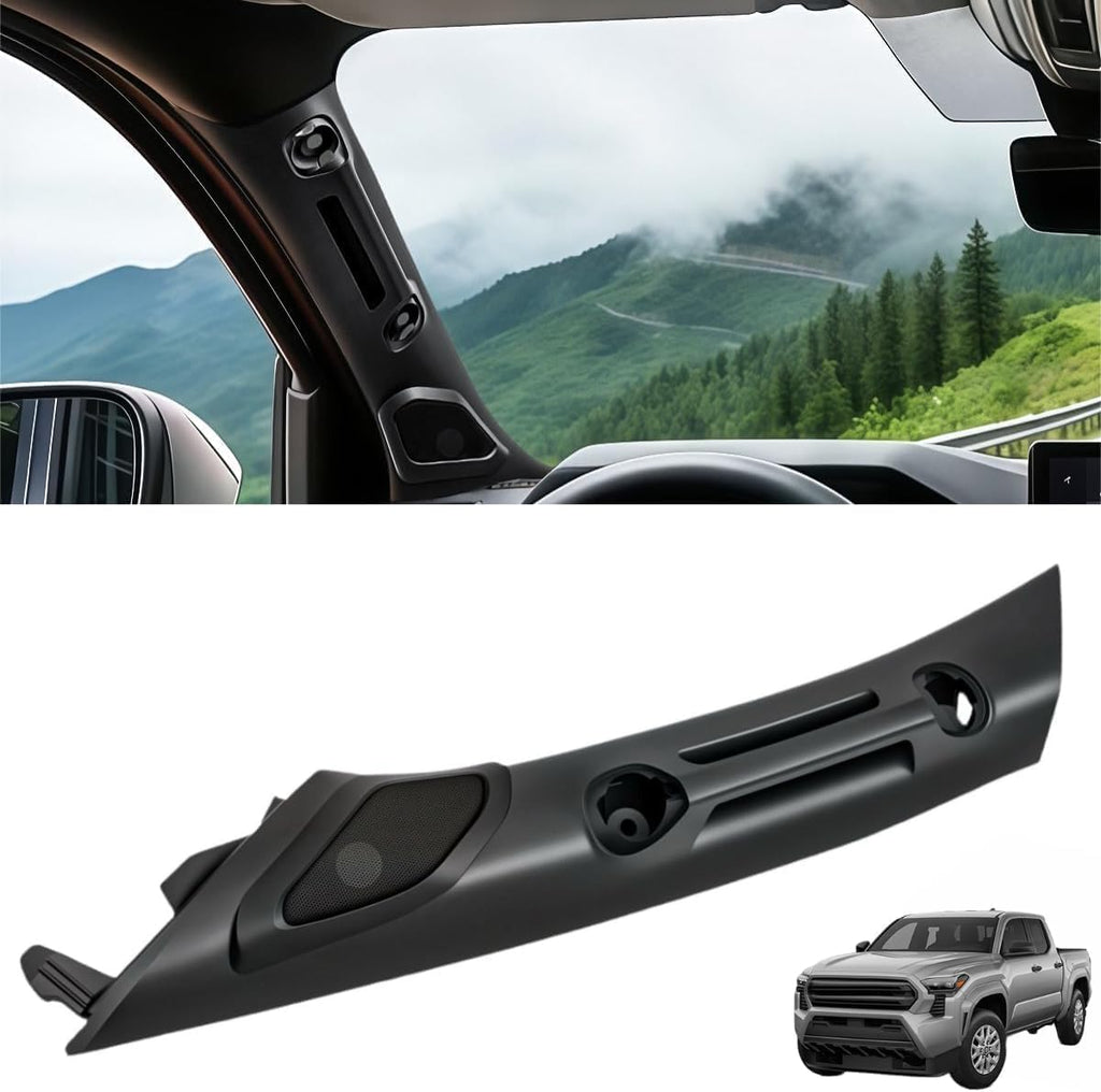 Driver Side A-Pillar Grab Handle Replacement Compatible with Toyota Tacoma 4th Gen (2024-2026), OE Match Texture, Color & Structure, Matches Passenger Side, & No Loose Motion