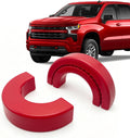 Tow Hook Covers for 2007-2026 Silverado 1500, Front Tow Hook Accessories | Protective Hitch Cover for 2007-2018 GMC Sierra 1500, Custom Fit, Scratch-Resistant, Rust-Proof, All-Weather, Easy Install