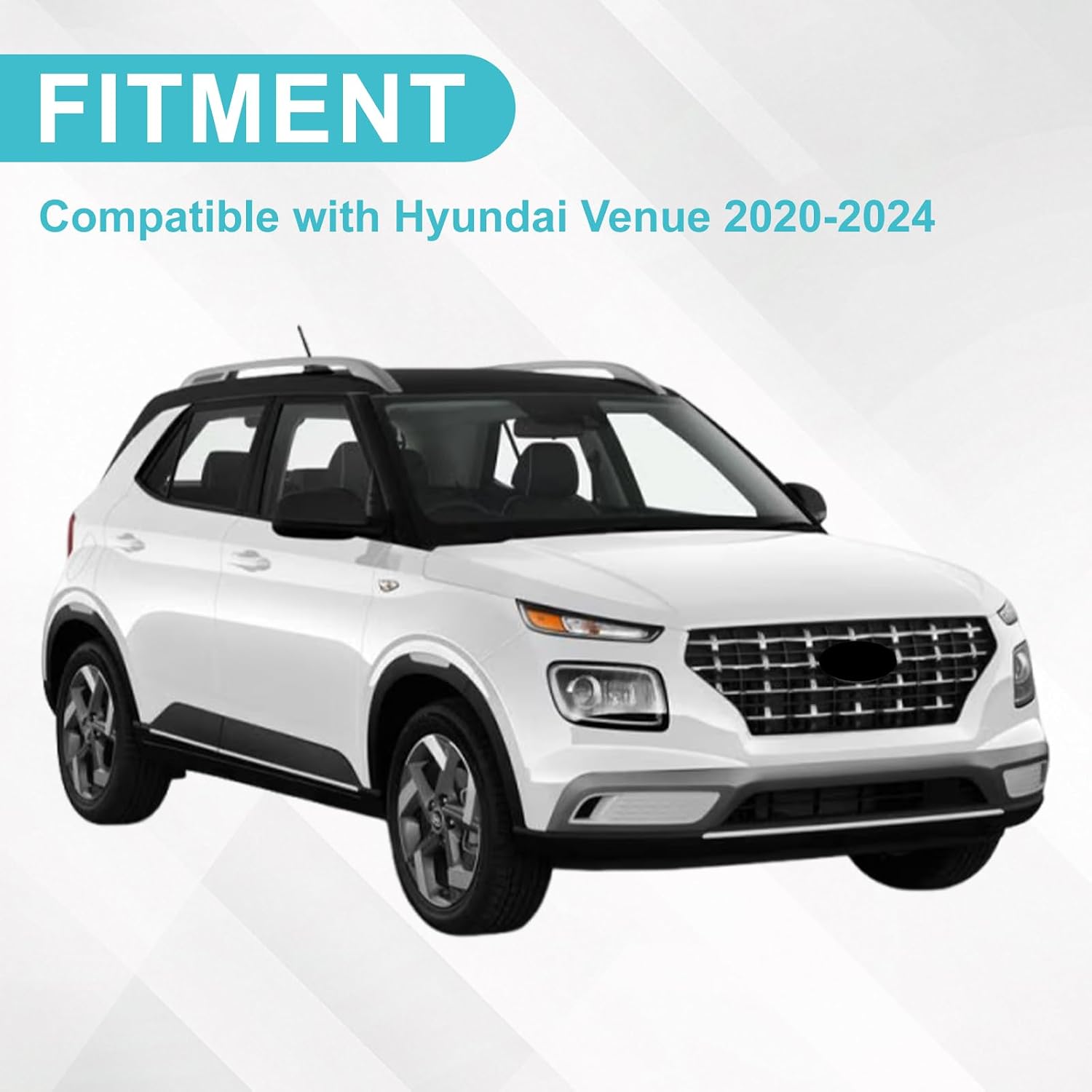 Right Front Inner Fender Liner Compatible with Hyundai Venue 2020 2021 2022 2023 2024 Passenger Side Fit for 86812K2000