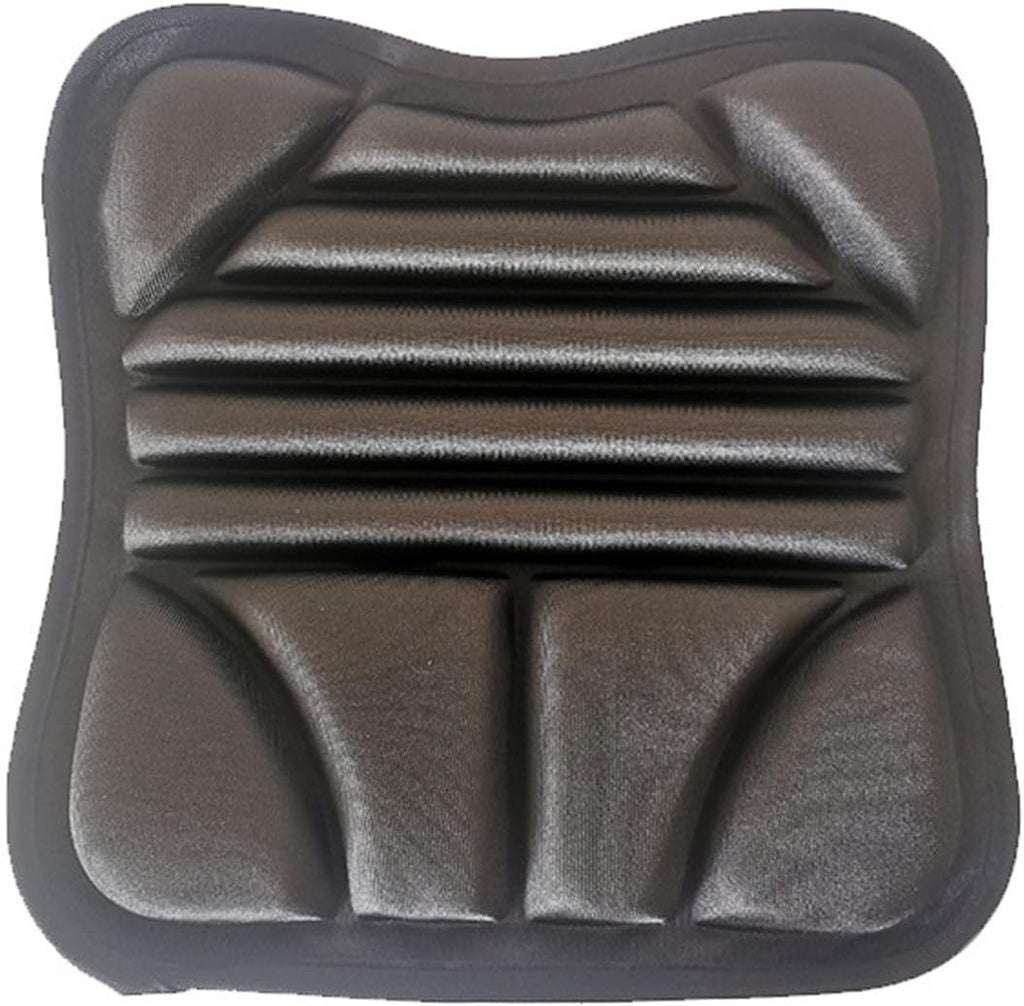 Motorcycle Seat Cushion for Kawasaki Ninja 650 2017-2025 2026 Shock Absorbing Breathable Seat Pad Anti-Slip Dual Rider Saddle Cushion with Adjustable Straps,Front seat pad