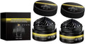 Tire Shine Cream for Deep Black Gloss, UV Blocking Wheel Coating (2pcs) | Long-lasting tire dressing restores rich black finish. Ceramic-infused formula repels dust