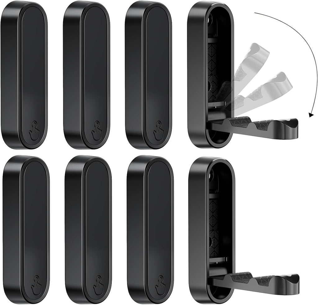 folding coat hooks, zinc alloy foldable wall hooks, main product view