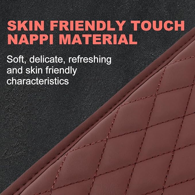 Memory Cotton Leather Car Armrest Box Pad, 2025 New Universal Style Memory - Image 2
