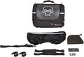 TUBE motorcycle travel luggage, made of waterproof Cordura and Italian leather by DEEMEED
