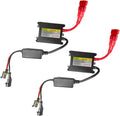 DXNQ 2 PCS DC 12V 55W Xenon HID Ballast, Ultrathin Xenon HID Ballast Control Unit with Igniter Module, DC Headlight Stabilizer Control Module Replacement, Car Accessories
