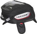 ViaTerra Oxus 13L Magnetic Motorcycle Tank Bag – Converts to Backpack Scratch-Free Leather Base Rain Cover Included EBC Net Universal Fit for Touring & Adventure Riders