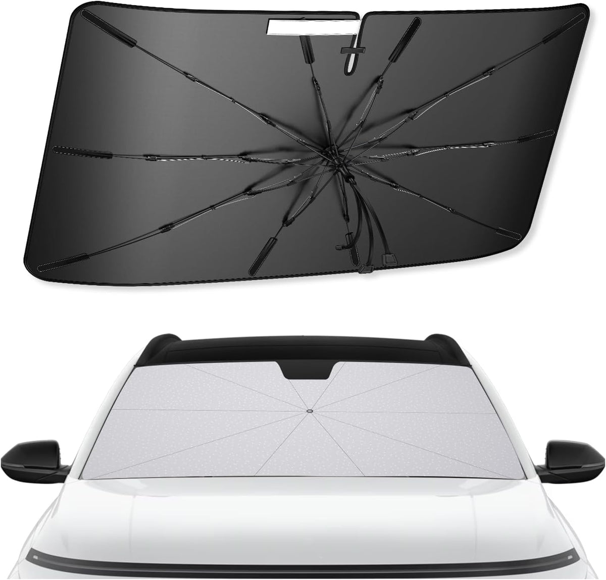 SXCY for 2024 2025 Hyundai Kona Windshield Umbrella Sunshade for 2024 2025