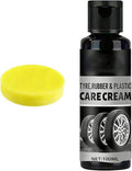 Tire Coating Cream - Hydrophobic Stain Resistant Prevents Cracking | Restore Shine Tire Coating Paste,for Drivers Professionals Garage Repair Shop Caravan Sedan Truck