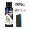 Brass Cleaner - 50ml Tarnish Remover and Polisher with Sponge for Bronze, Aluminum, Chrome, and Silverware, Fast-Acting Formula with Easy Application, Metal Cleaner for Watches, Stoves