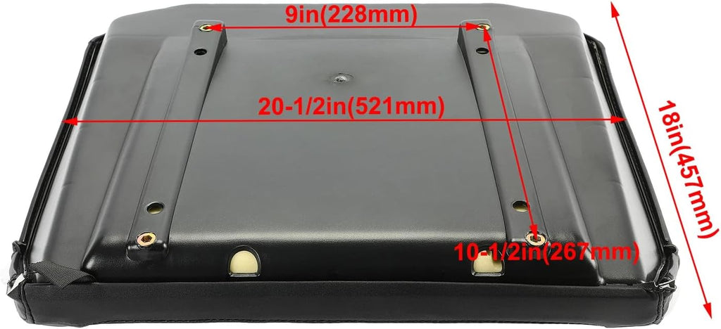 OE Quality Maverick Seat Bottom Cushion & Cover for 2011 2012 2013 2014 2015 2016 2017 2018 2019 2020 for Can-Am Commander 703500943 708001318 708001085 708001102 708000671
