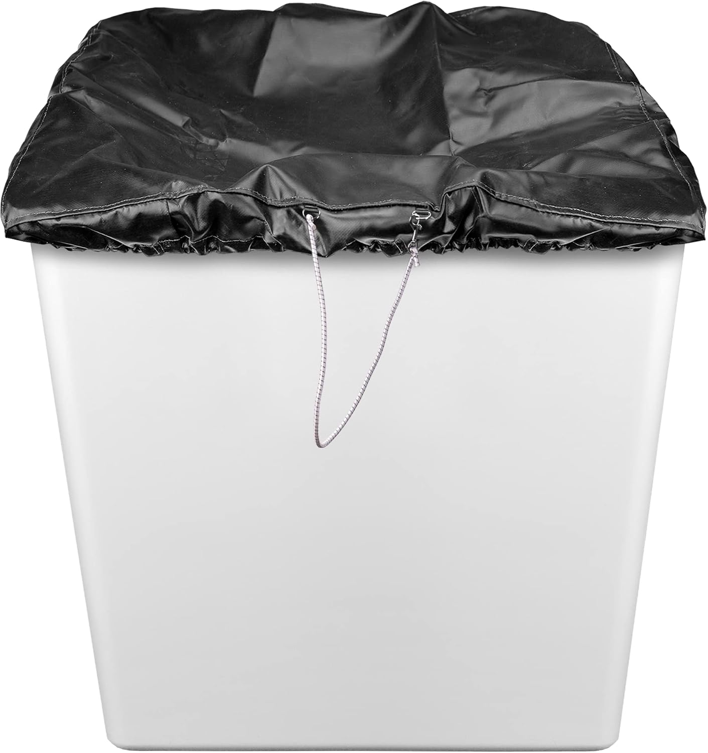 Bucket Truck Parts HEAVY DUTY Elastic Banded Bucket Cover with Support Pocket, Fits 1.5 Man Bucket 28"x34" Edge to Edge