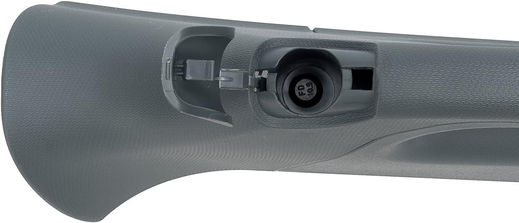 A-Pillar Grab Handle Interior Trim Passenger Right Side Replacement for 2011-2016 Ford F250 F350 F450 F550 Super Duty Replace BC3Z-2503598-AC BC3Z2503598AC(Right, Gray)