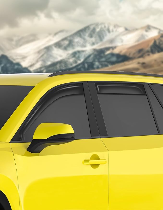 in-Channel Window Rain Guards Fit - Image 2