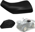 Seat Cover Compatible with Honda TRX350 Rancher 2000-2006 and Honda TRX400 Rancher 2004-2006, Heavy Duty Leather ATV Seat Cover Replacement, Black