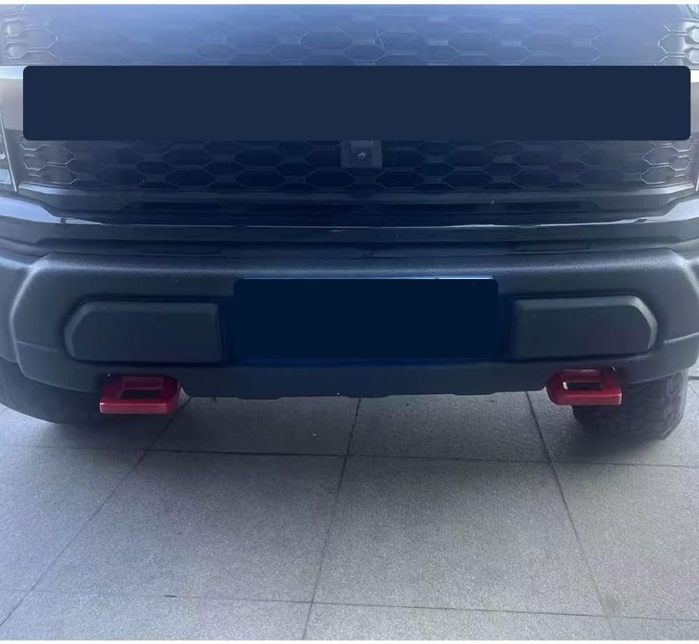 Tow Hooks Front Lower Bumper Trailer for Ford F150 and Raptor | 2015-2024 Fitment, Front Bumper Mount, Trailer Towing, Lower Bumper Design