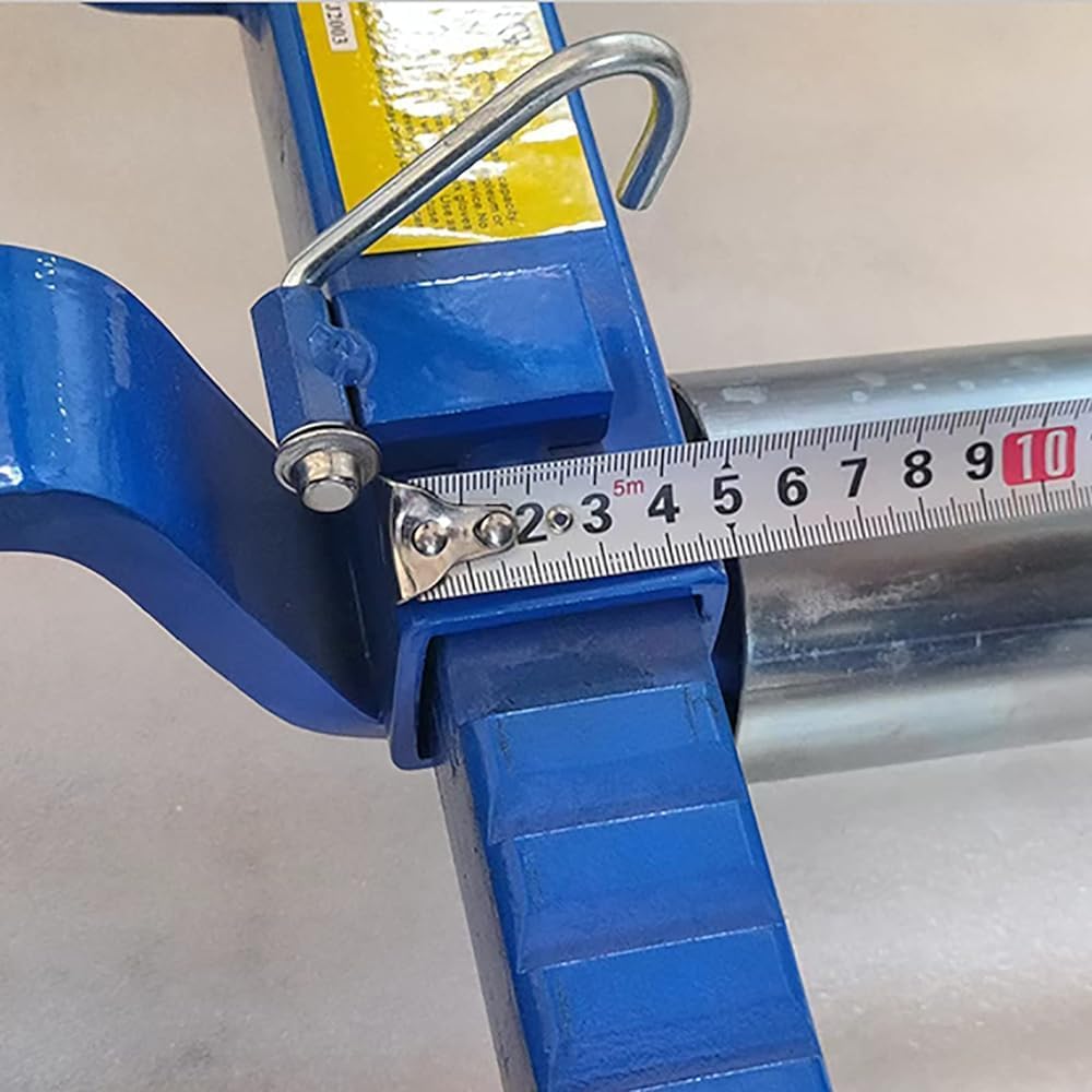 Heavy Duty Hydraulic Trailer Jack with Foot Pedal for Vehicle Alignment and Tire Changing